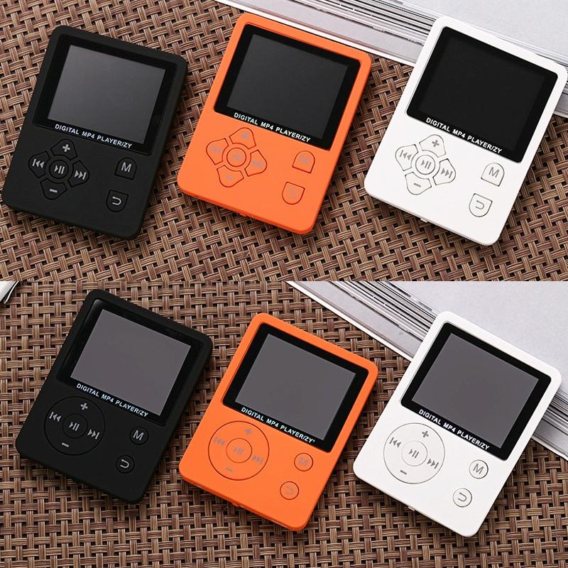 Lossless Mp4 Player With Synchronized Lyrics Cross Button Style - Black