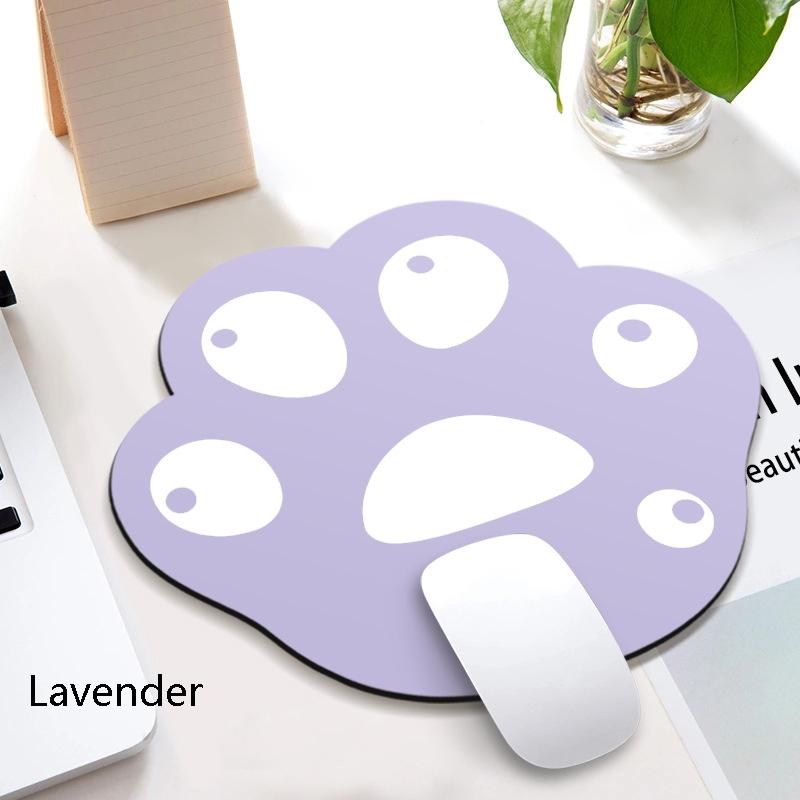 3 Piece Cute Cartoon Cat Claw Mouse Pad Set 280 X 250 X 3Mm - Aquamarine