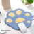 3 Piece Cute Cartoon Cat Claw Mouse Pad Set 280 X 250 X 3Mm - Aquamarine