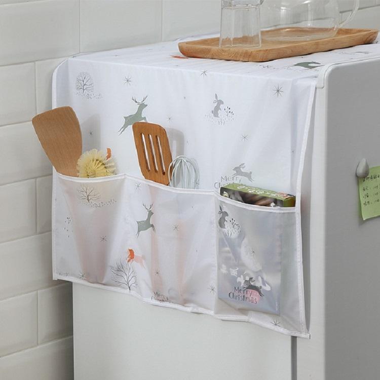 Waterproof Kitchen Storage Dust Cover for Refrigerator
