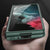 For Samsung Galaxy Z Fold4 5G Electroplating Lens Frame Case - Ultra Thin - Green