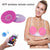 Anti-Sagging Bluetooth Breast Massager Remote Control Purple