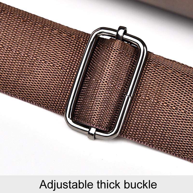 Waterproof Men Crossbody Backpack Large Capacity - Brown