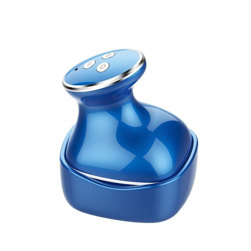 Electric Scalp Massager Multifunctional Vibration Therapy - Red