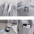 Versatile 4-piece Travel Backpack Set - Black