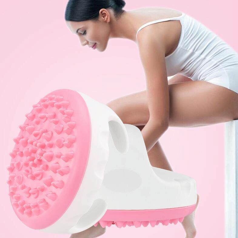 Electric Body Brush Massager Meridian Scraping Tool - Green