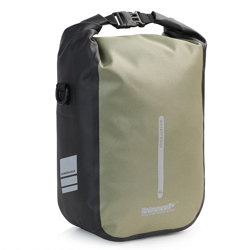 6L Waterproof Cycling Front Fork Bag - Blue