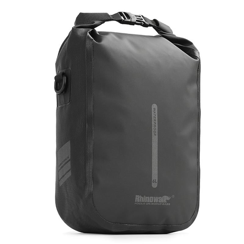 6L Waterproof Cycling Front Fork Bag - Blue