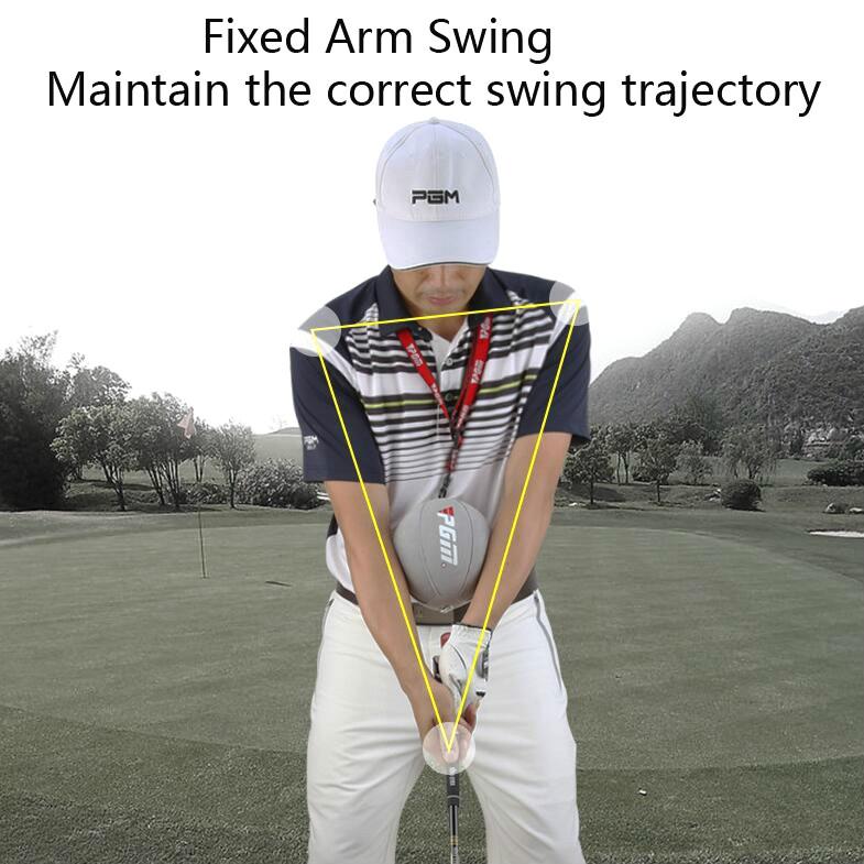 Improve Golf Swing with Inflatable Arm Trainer - Gray