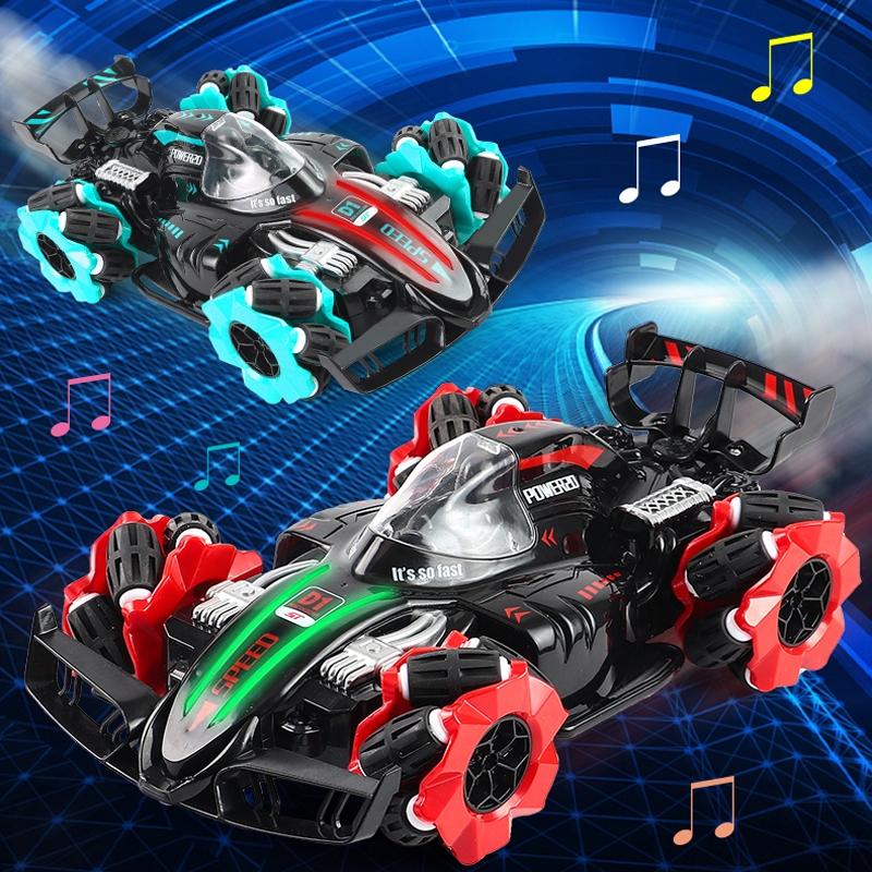 4wd Horizontal Spray Rc Car - 2.4g Remote Control - F1 Red