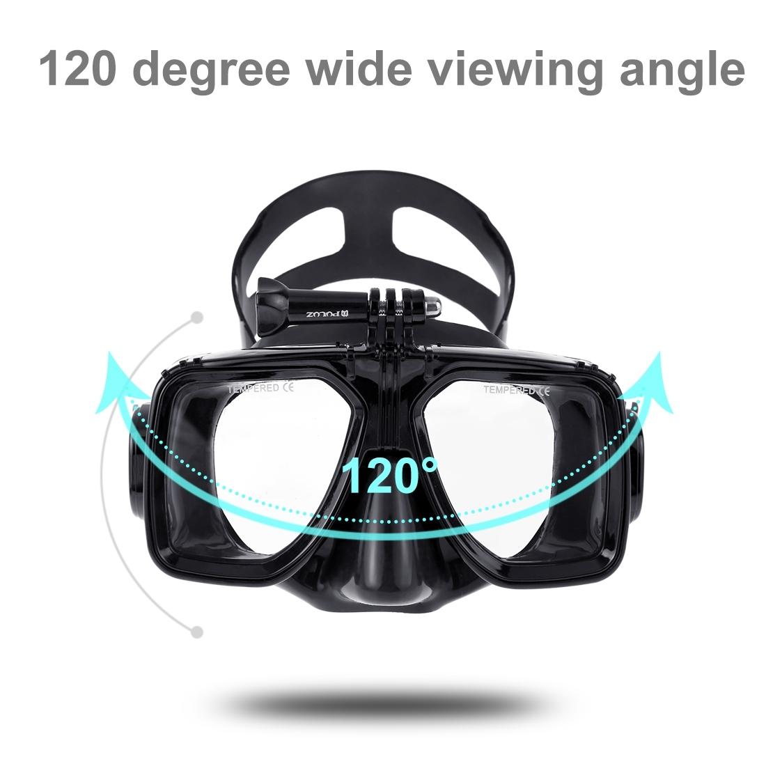 Underwater Diving Mask for Action Cameras