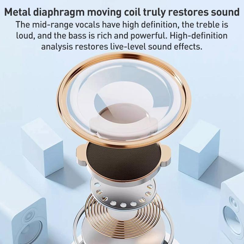 Mini Wireless Bluetooth Earphone - Zga Gs14 Candy - Blue