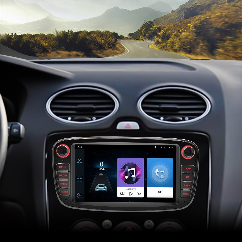 7 Inch Android Navigation Radio For Ford Focus - Bluetooth Rds 1 + 32G - Silver 1 + 32G
