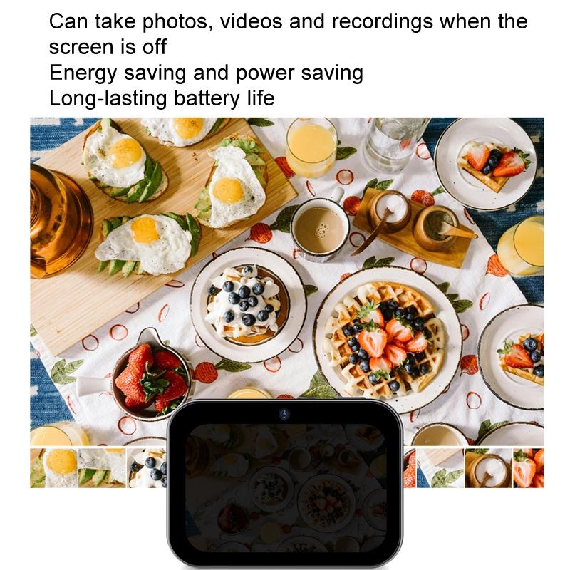 Smart Hd Digital Camera With Touch Screen And Video Recording - Excludes Memory - White