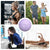 3-In-1 Fitness Yoga Massage Ball Cervical Meridian Massager - Purple
