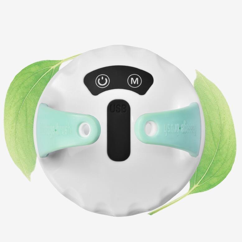 Vibrating Leg Massager For Smooth Shaving Chest & Body Dredge Tool - Green