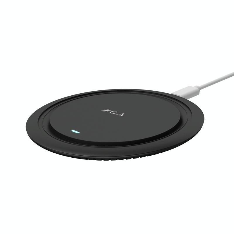 15W Desktop Wireless Charging Pad - White