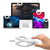 2-pack Large-capacity Live Video Conference Ring Light for Mobile Phone Selfies - Cat Ears