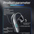 Wireless Bluetooth Headphone With Digital Display - Black - Midnight Blue