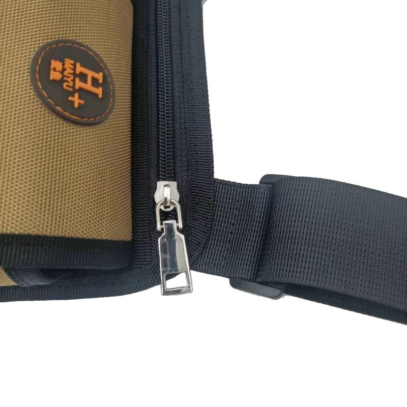 Waterproof Wear Resistant Cross Body Backpack For Outdoor Travel With Single Shoulder Design - Black