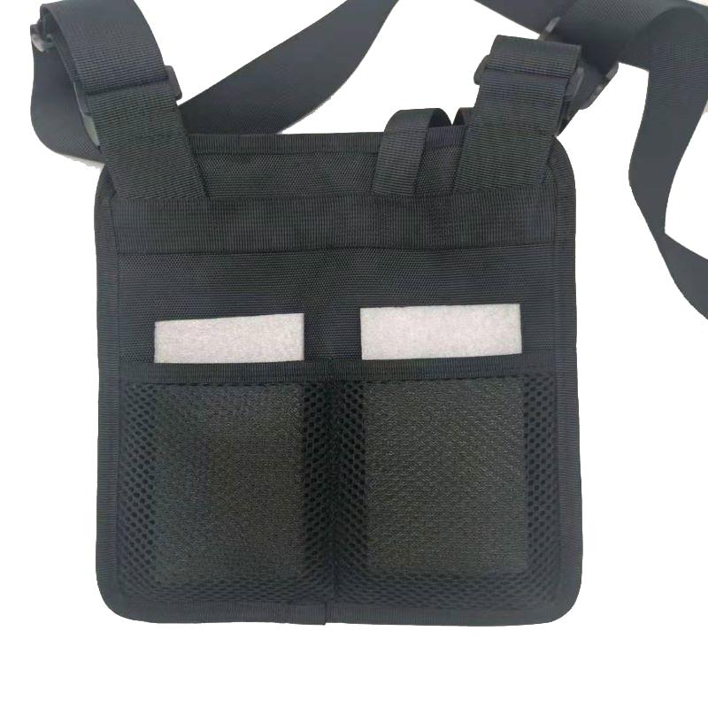 Waterproof Wear Resistant Cross Body Backpack For Outdoor Travel With Single Shoulder Design - Black