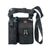 Waterproof Wear Resistant Cross Body Backpack For Outdoor Travel With Single Shoulder Design - Black