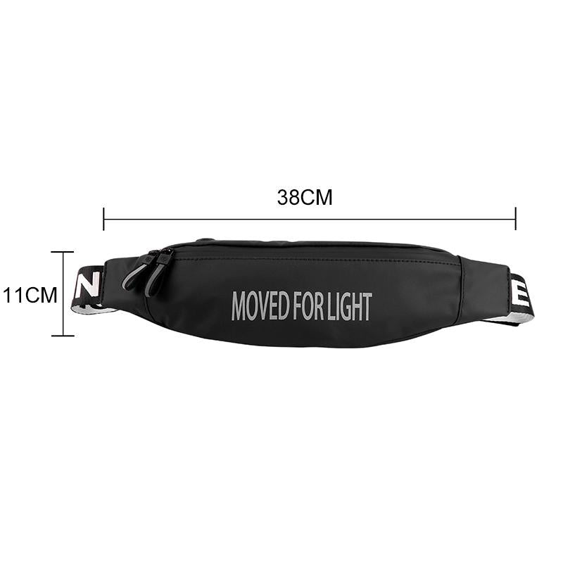 Waterproof Crossbody Waist Bag For Running & Sports - Apple Green