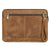 14.2 Inch Leather Laptop Sleeve For Macbook Pro - Black - Coffee