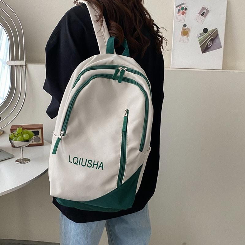 Girls Lightweight Backpack - Compact and Stylish - Green