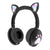 7.1 Surround Sound Cat Ear Gaming Headset With Mic - Pink