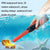 Small Handheld Metal Detector for Outdoor Treasure Hunting - Red Black