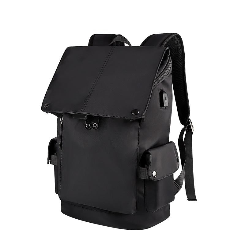 Universal Laptop Backpack With Usb Port - 13-15.6 Inch Capacity - Black