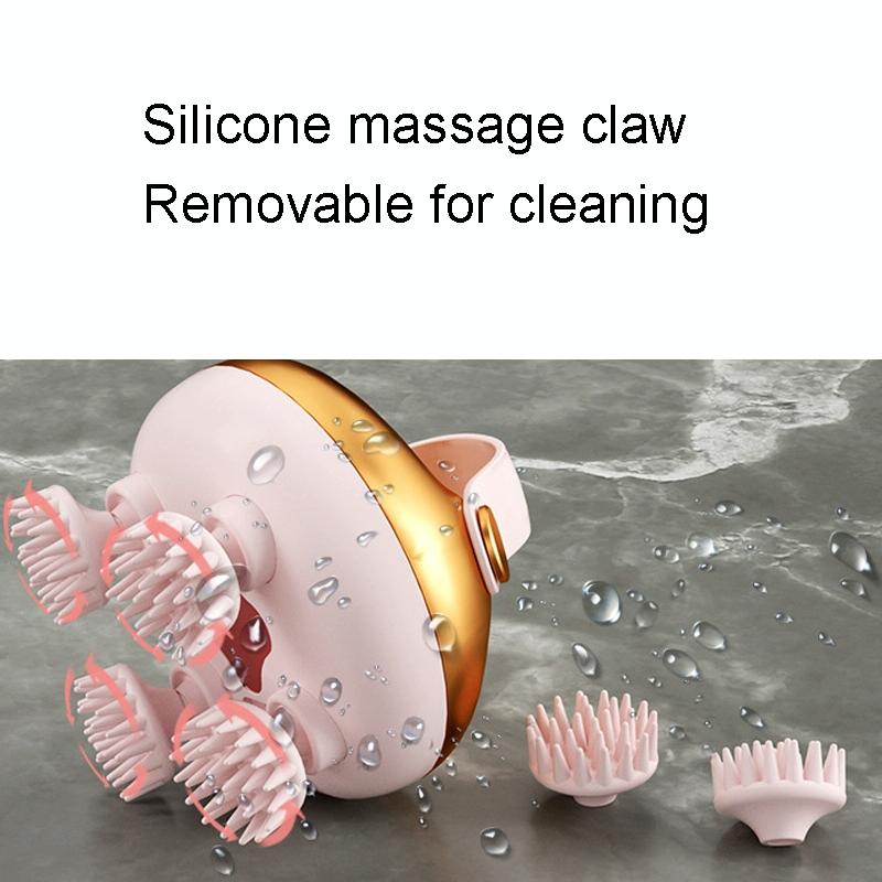 Wireless Smart Head Massager Kneading - Silver