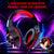 Omni Mic Gaming Headset 1.9M Length - Black Red