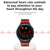 1.28 Inch Ip67 Waterproof Smart Watch With Bluetooth Call Sleep & Heart Rate Monitoring - Red
