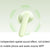 Wireless Active Noise-cancelling Earbuds for Sports and Music - Green