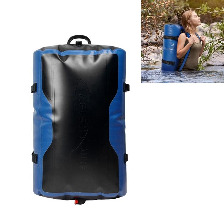 60L Waterproof Backpack For Swimming Diving Surfing Large Capacity Mountaineering Bag - Blue