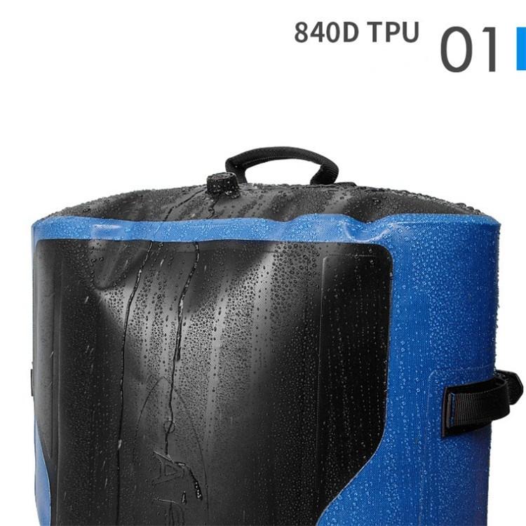 60L Waterproof Backpack For Swimming Diving Surfing Large Capacity Mountaineering Bag - Blue