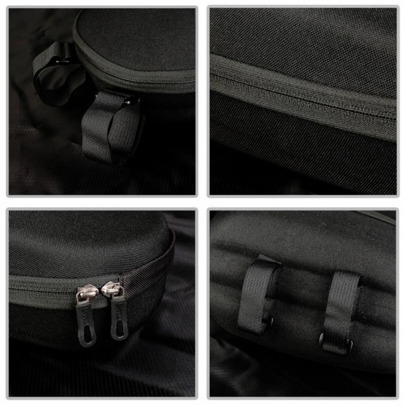 Waterproof Hard Shell Bag for Xiaomi No.9 Electric Scooter - Front Storage for Folding Car - Gray