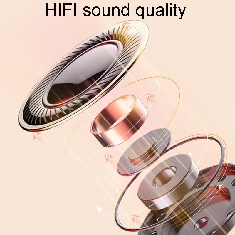 Wireless Gaming and Sports Bluetooth Earphones - Semi-in-ear - White