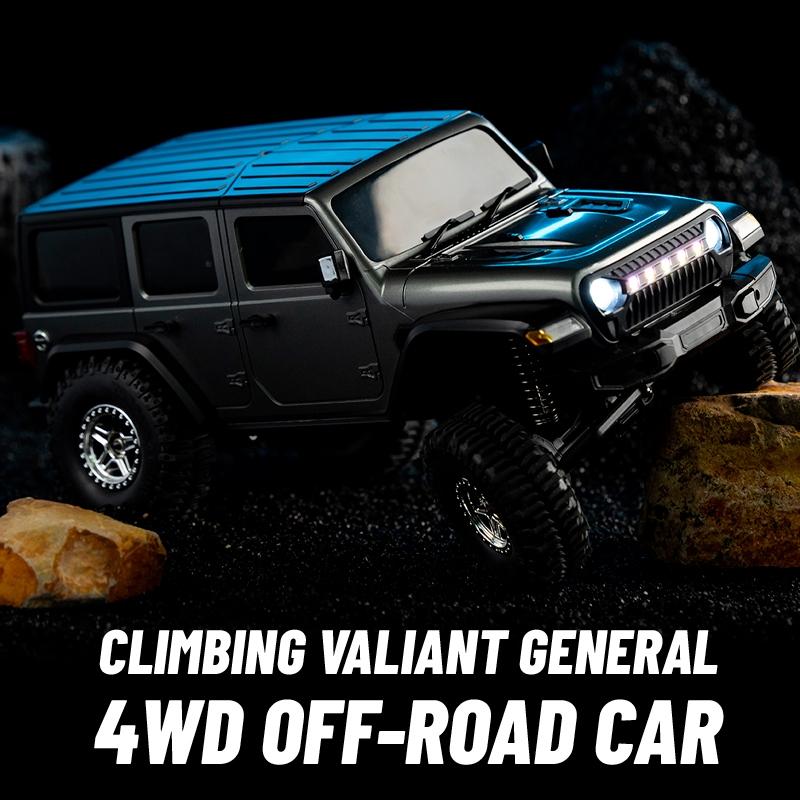 Off-road Climbing Rc Vehicle with 4wd Drive - Orange