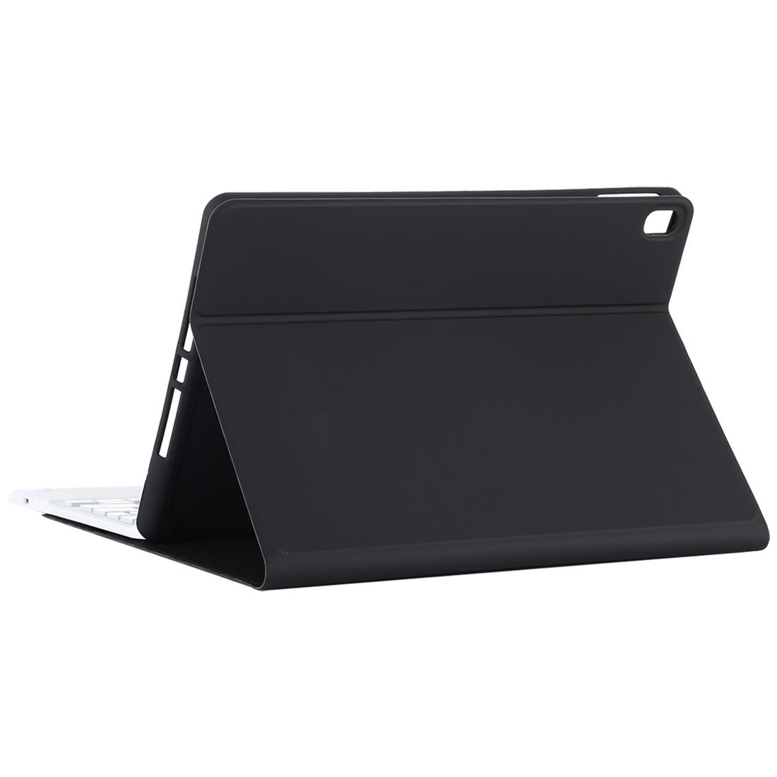 Bluetooth Tablet Case For Ipad 10.2 / Ipad Air 2019 With Touch Pad & Backlight & Pen Holder - Detachable - Black