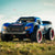 High-speed 4wd Pickup Rc Car with Full-scale High-brush Design - Red