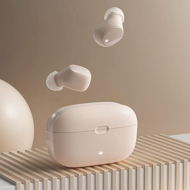 Wireless Earphones with Ai Noise Cancelling Mic and Bluetooth 5.3 - Black