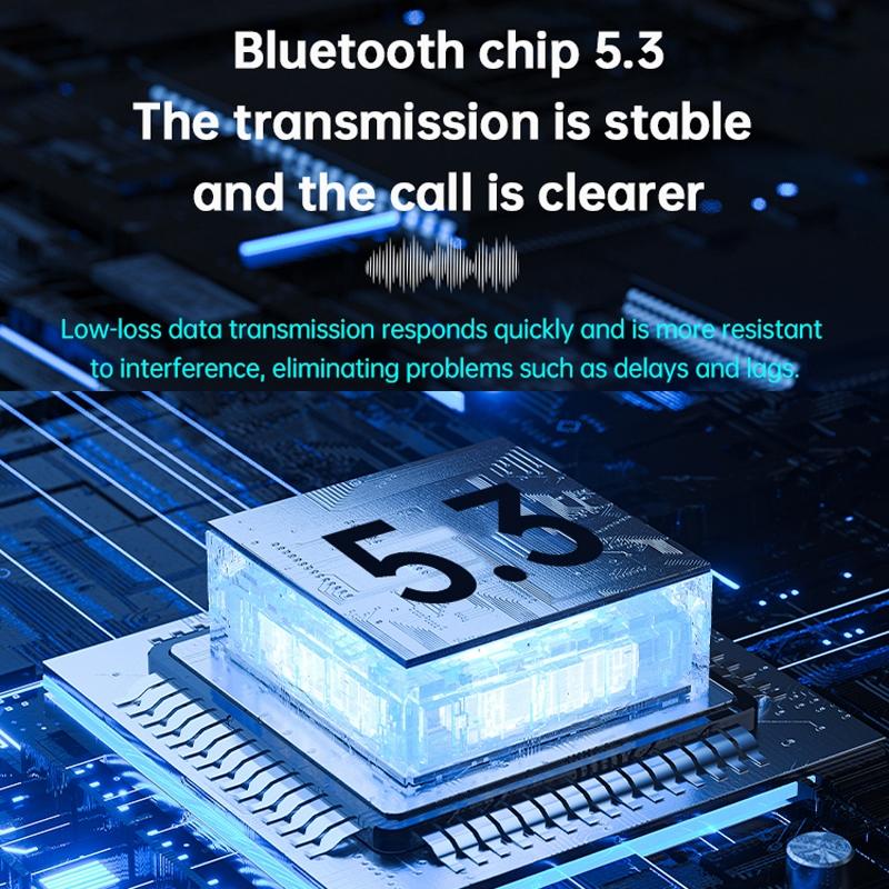 Wireless Bluetooth Earphones for Sports and Gaming - Black