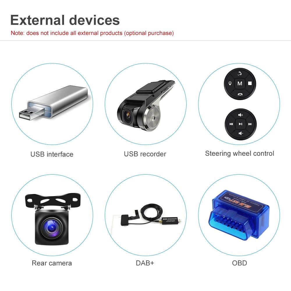 10.1 Inch Car Mp5 Player For Nissan Teana 13-16 - Wifi 1 + 32G Reversing Video Screen - Standard + 4 Lights Camera