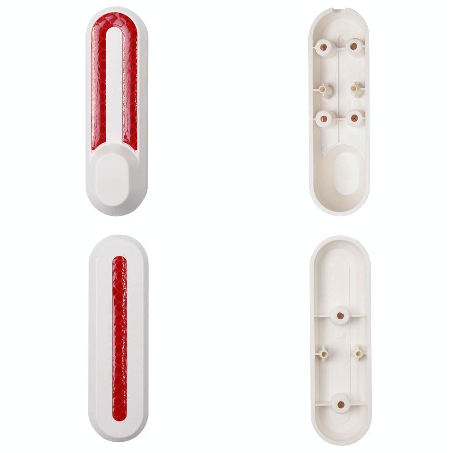 Xiaomi Mijia 1s / Pro Electric Scooter Wheel Cover Set with Reflective Strips - White