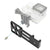 Rail Side Mount for Gopro and Other Action Cameras - 20mm for Hunting Shots - Black
