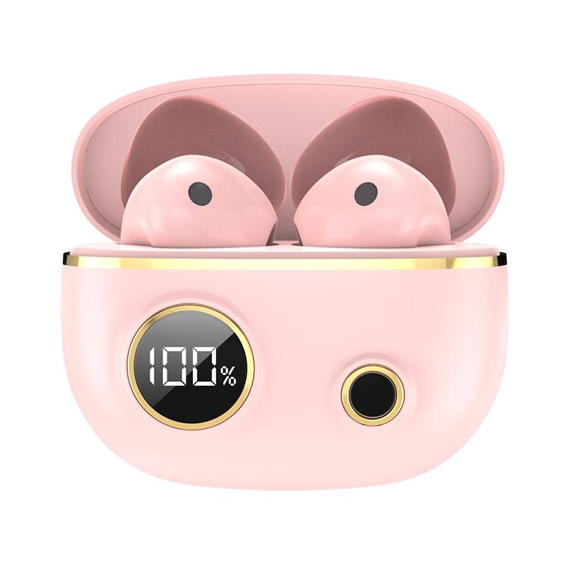 Waterproof 9d Stereo Bluetooth Earphones with Charging Case - White