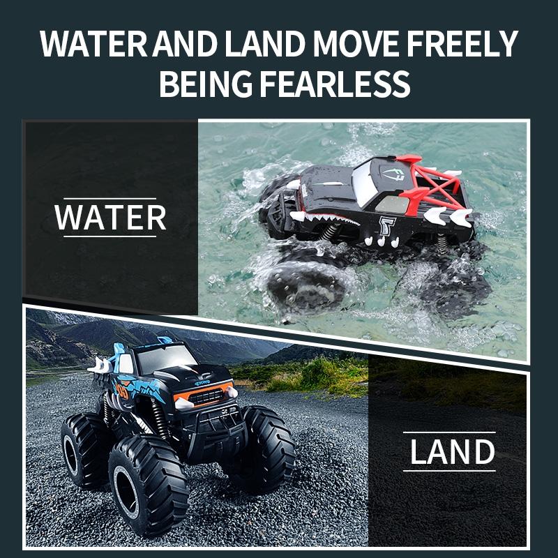 Amphibious Rc Car - Type a Ab Model - Blue